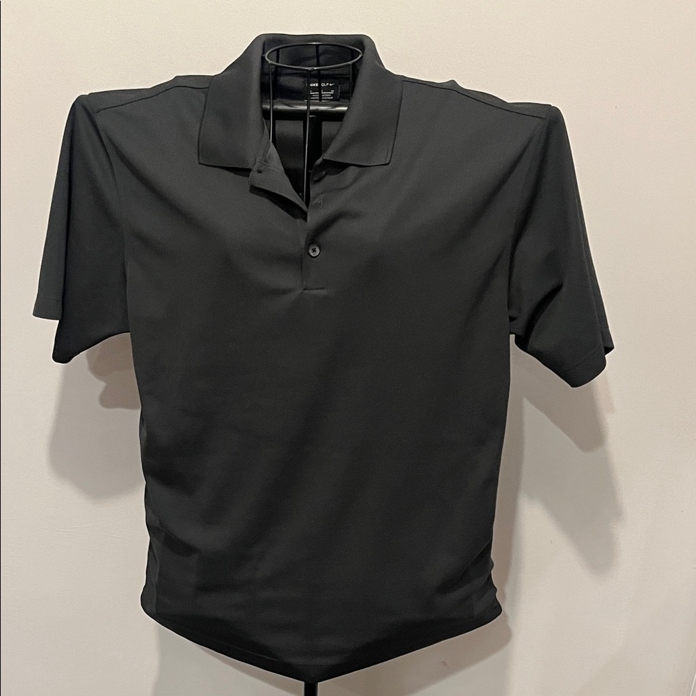 Nike Men's Charcoal Polo Shirt